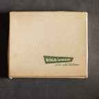 1930荷蘭Sola鏤空鍍銀茶匙6入原裝盒組