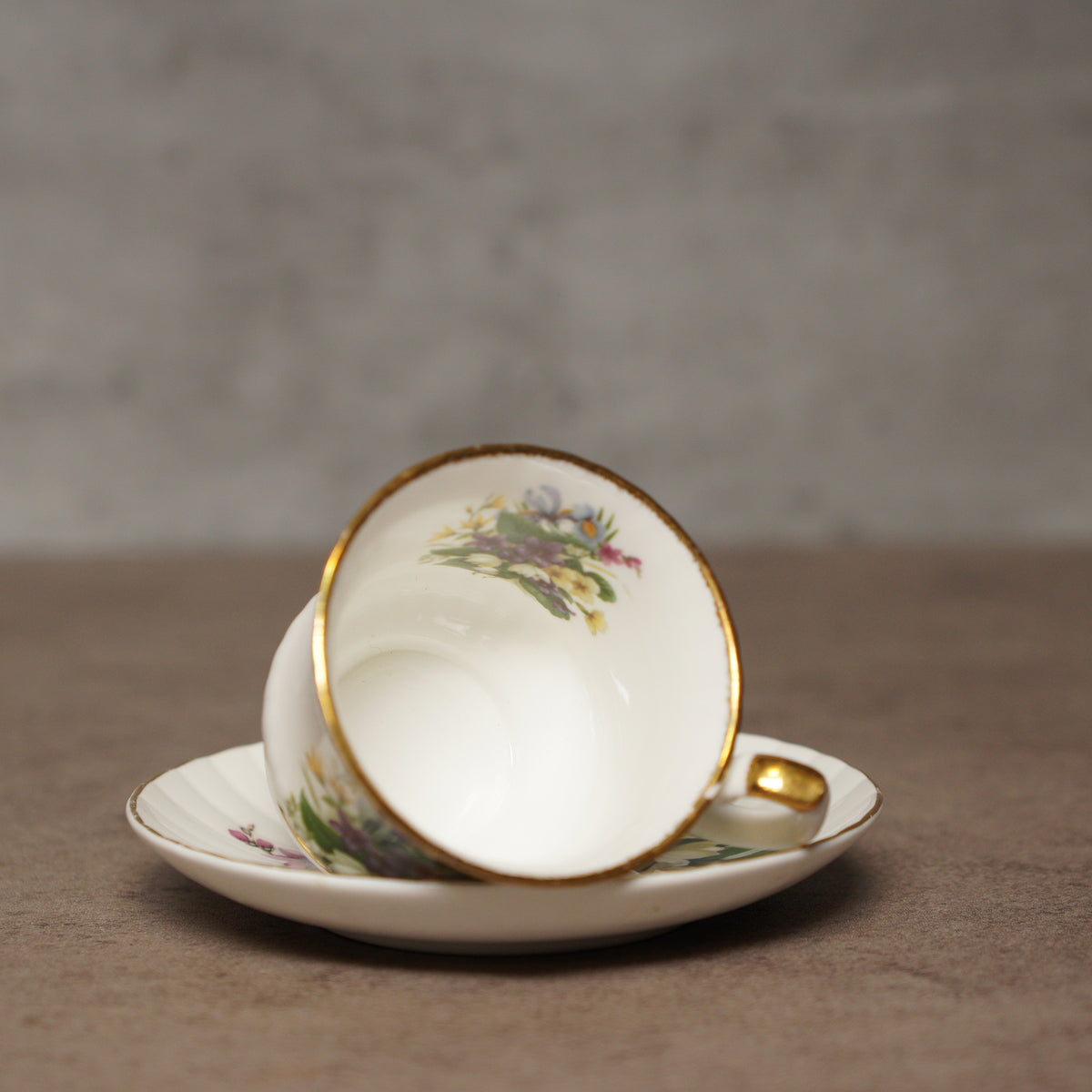 英國Royal Stafford"野花系列"細骨瓷茶杯組