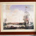 荷蘭Hendrik van Minderhout"布魯日的海港"掛畫