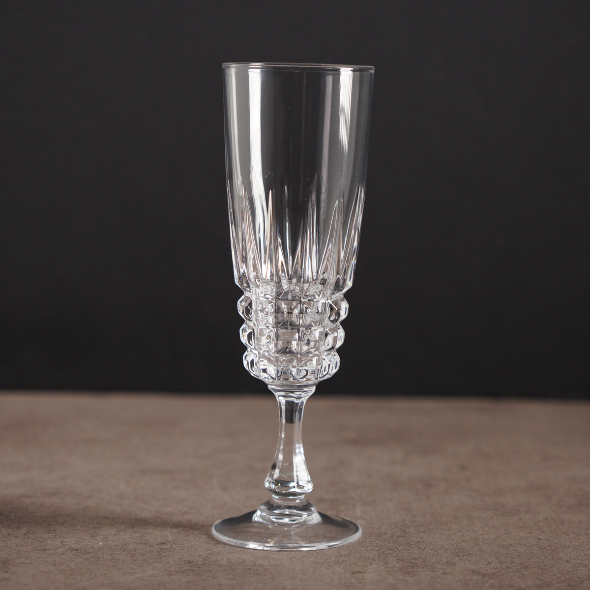 法國Cristal d'Arques "Pompadour"系列水晶香檳杯