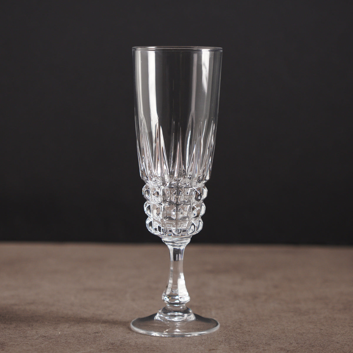 法國Cristal d'Arques "Pompadour"系列水晶香檳杯