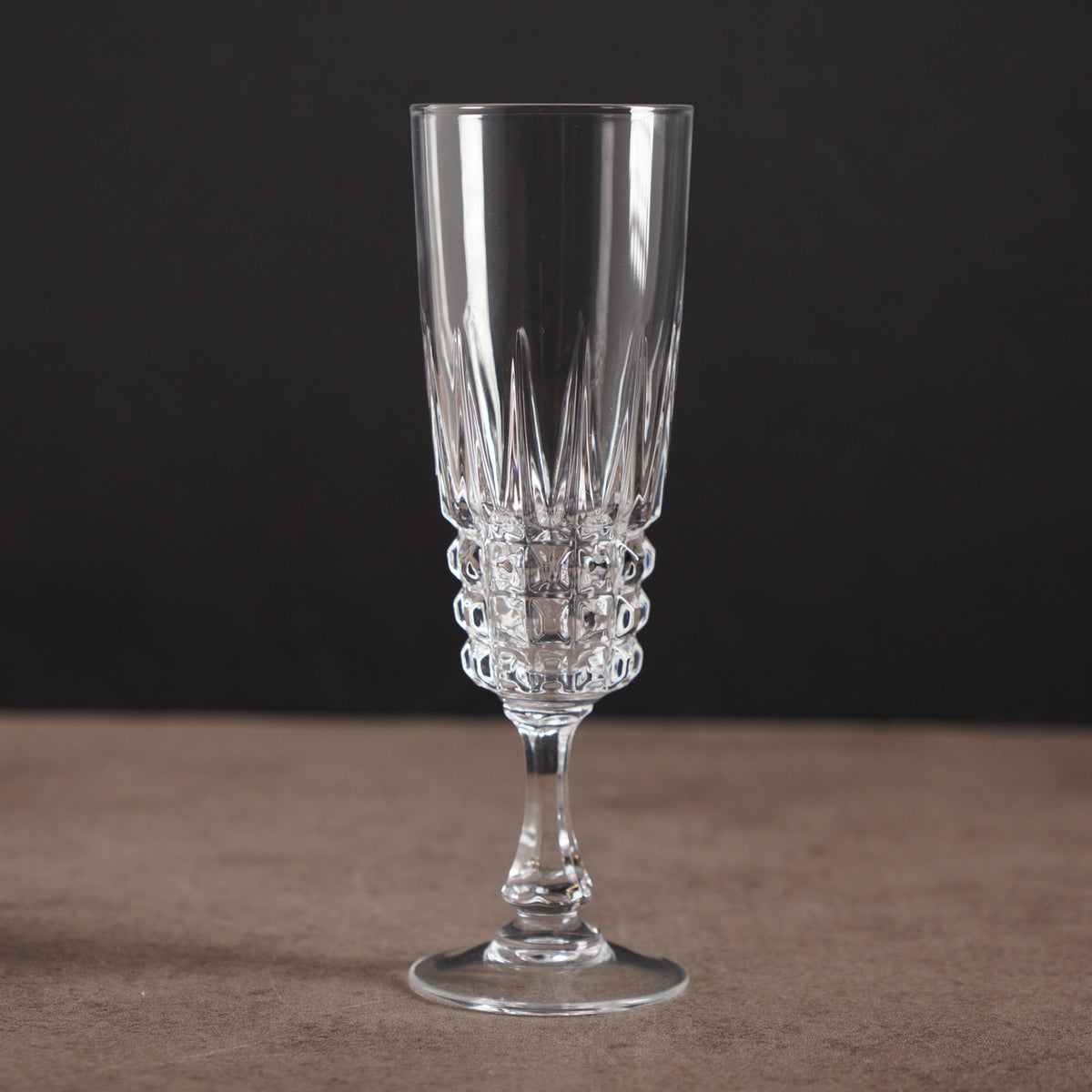 法國Cristal d'Arques "Pompadour"系列水晶香檳杯