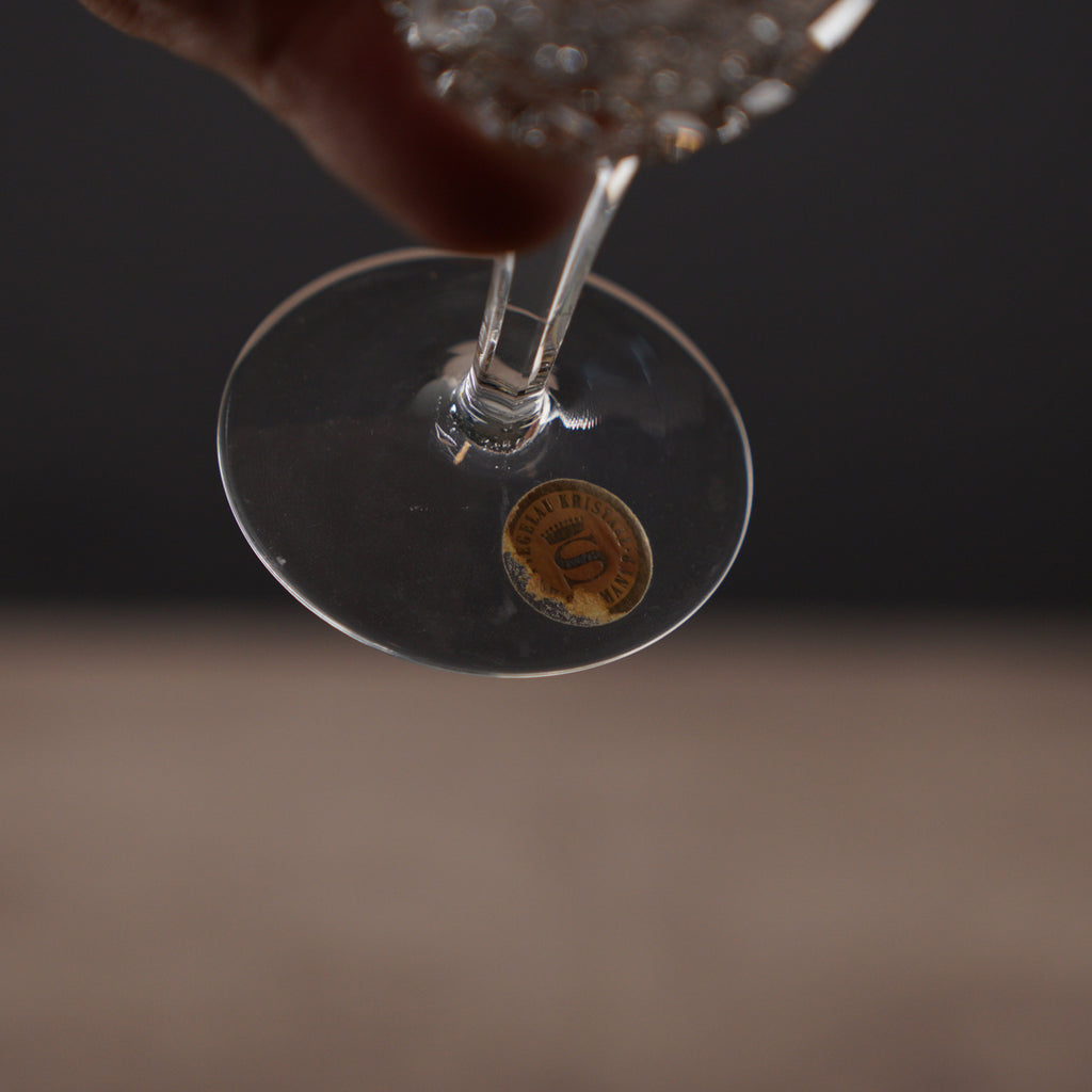 1970德國Spiegelau水晶甜酒杯