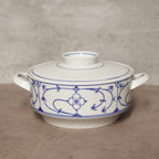 1950德國唐草Blau saks雙耳湯盅