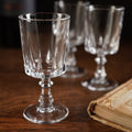 法國Cristal d'Arques "Louvre"系列水晶甜酒杯