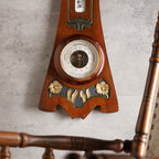荷蘭J.G. Van Deene "Art Nouveau"風格氣壓溫度計