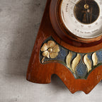 荷蘭J.G. Van Deene "Art Nouveau"風格氣壓溫度計