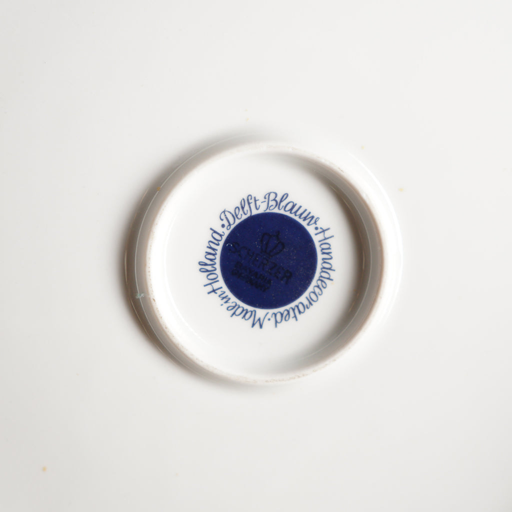 荷蘭"製鞋工匠"Delft Blue藍陶展示盤