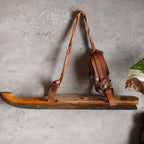 菲仕蘭傳統綁帶木製冰鞋doorlopers