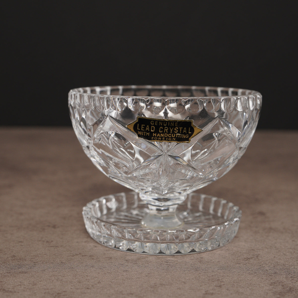 荷蘭高腳水晶bon bon bowl