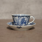 荷蘭東方仕女"Lange Lijs"百年青花瓷杯組