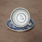 荷蘭東方仕女"Lange Lijs"百年青花瓷杯組