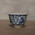 荷蘭東方仕女"Lange Lijs"百年青花瓷杯組