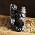 加拿大The Wolf Sculptures"因紐特兒童"手工擺飾