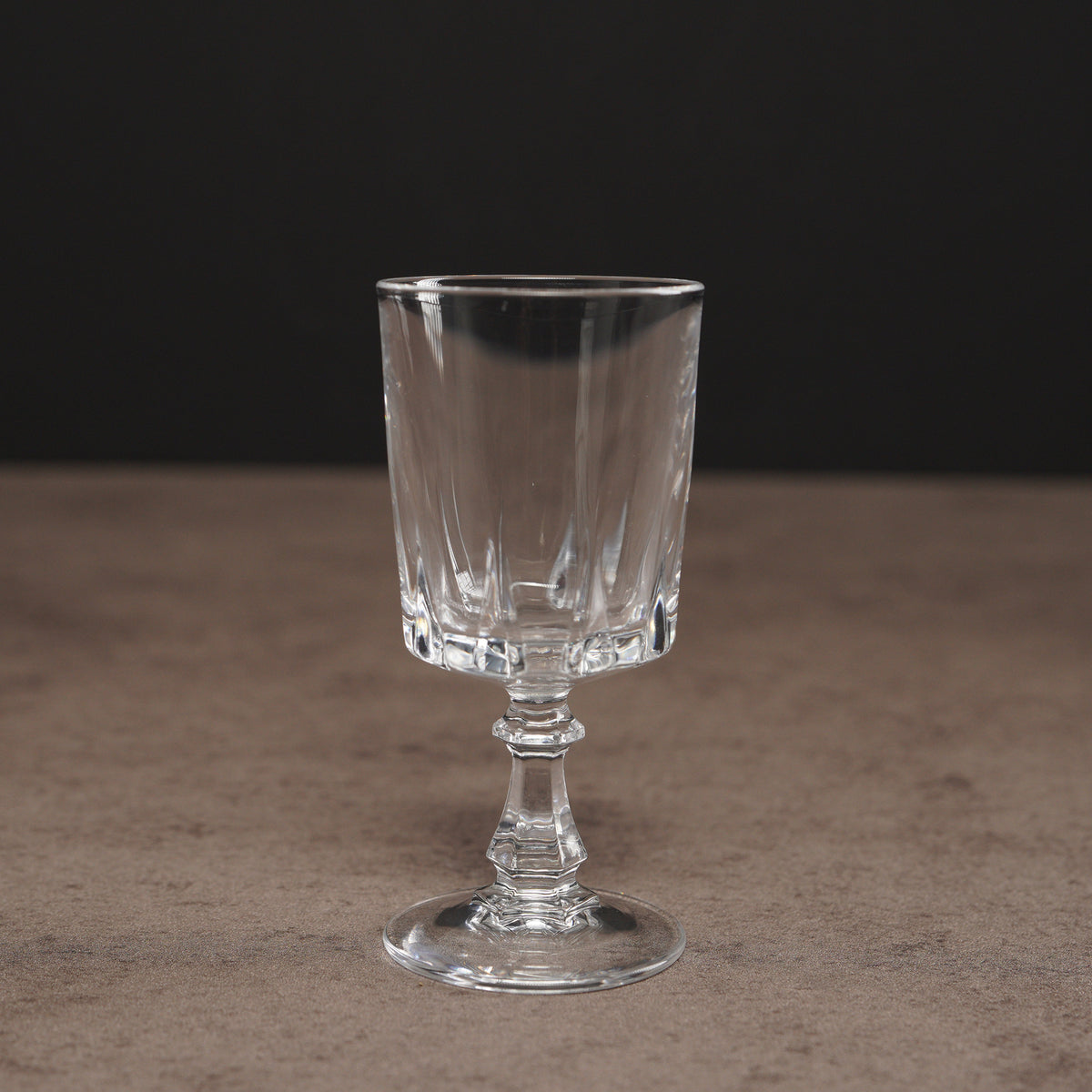 法國Cristal d'Arques "Louvre"系列水晶甜酒杯