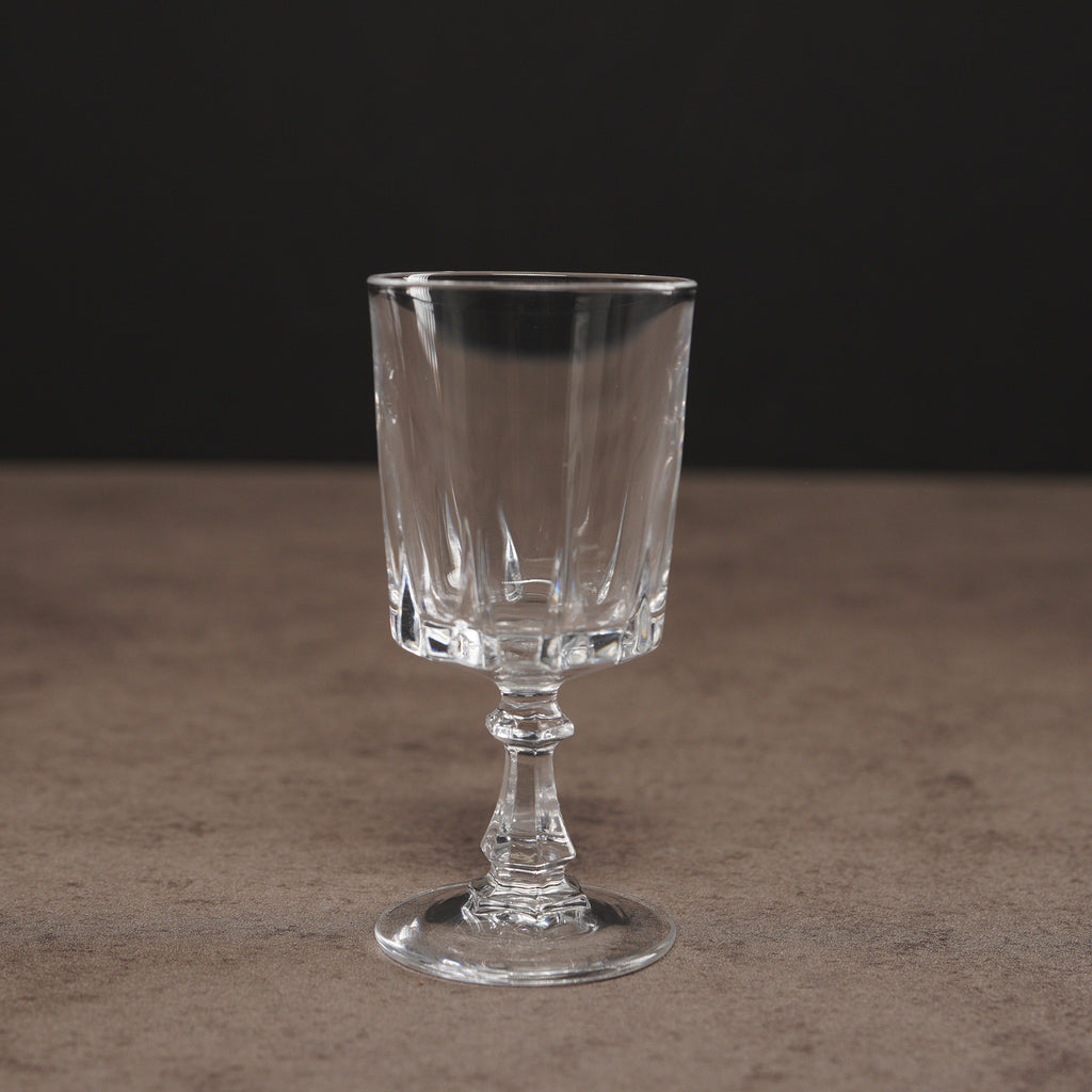 法國Cristal d'Arques "Louvre"系列水晶甜酒杯