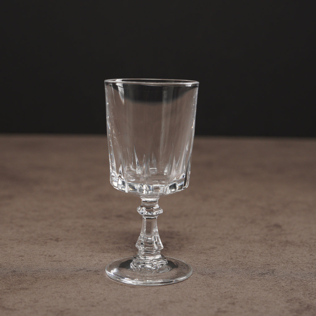 法國Cristal d'Arques "Louvre"系列水晶甜酒杯