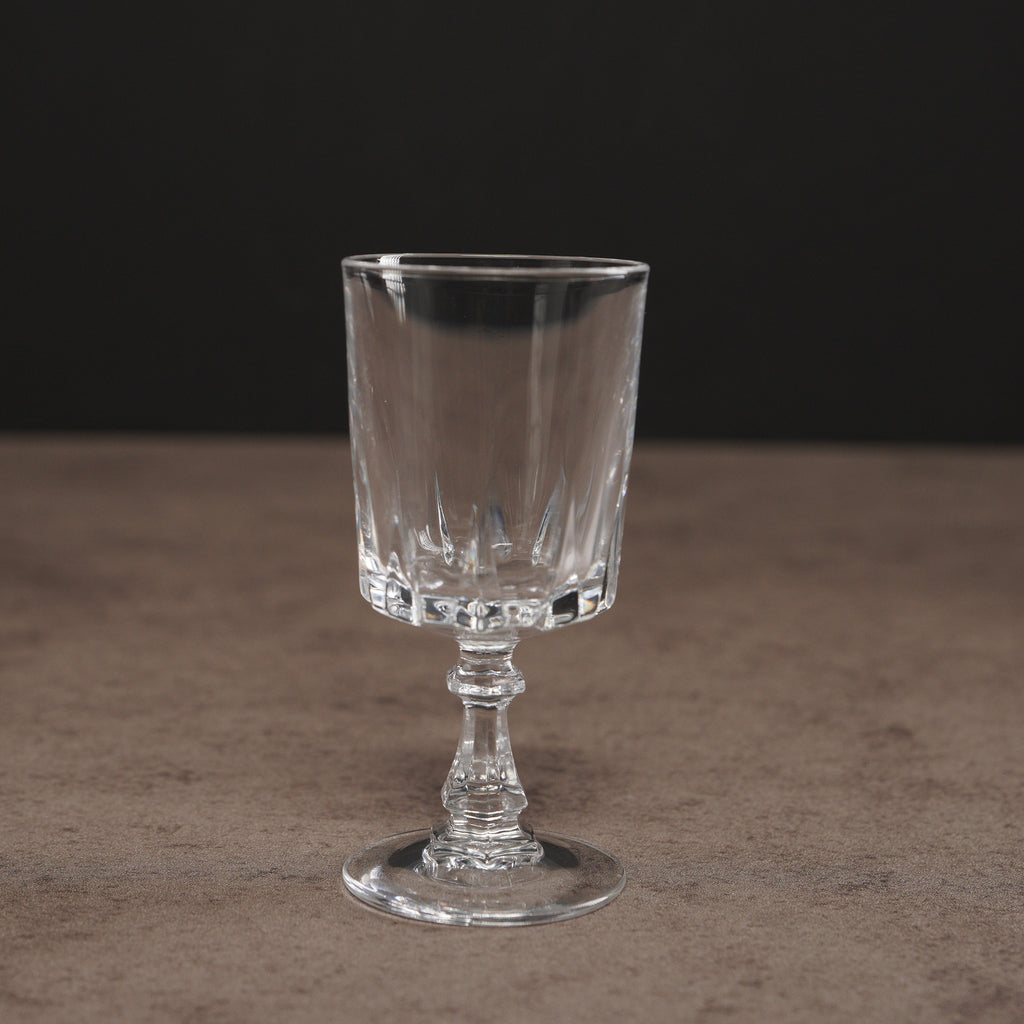 法國Cristal d'Arques "Louvre"系列水晶甜酒杯