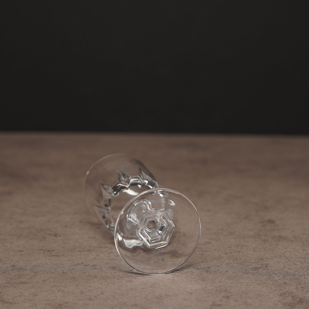 法國Cristal d'Arques "Louvre"系列水晶甜酒杯