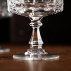 法國Cristal d'Arques "Louvre"系列水晶雪酪杯/布丁杯