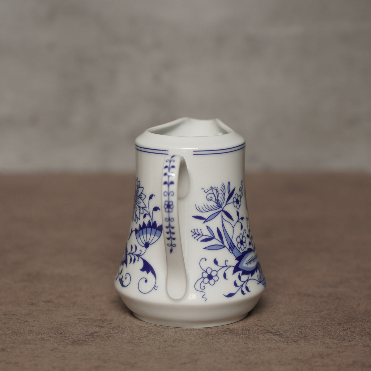 捷克斯洛伐克Bohemia"藍洋蔥"糖罐奶壺組