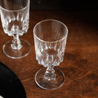 法國Cristal d'Arques "Louvre"系列水晶雪莉酒杯