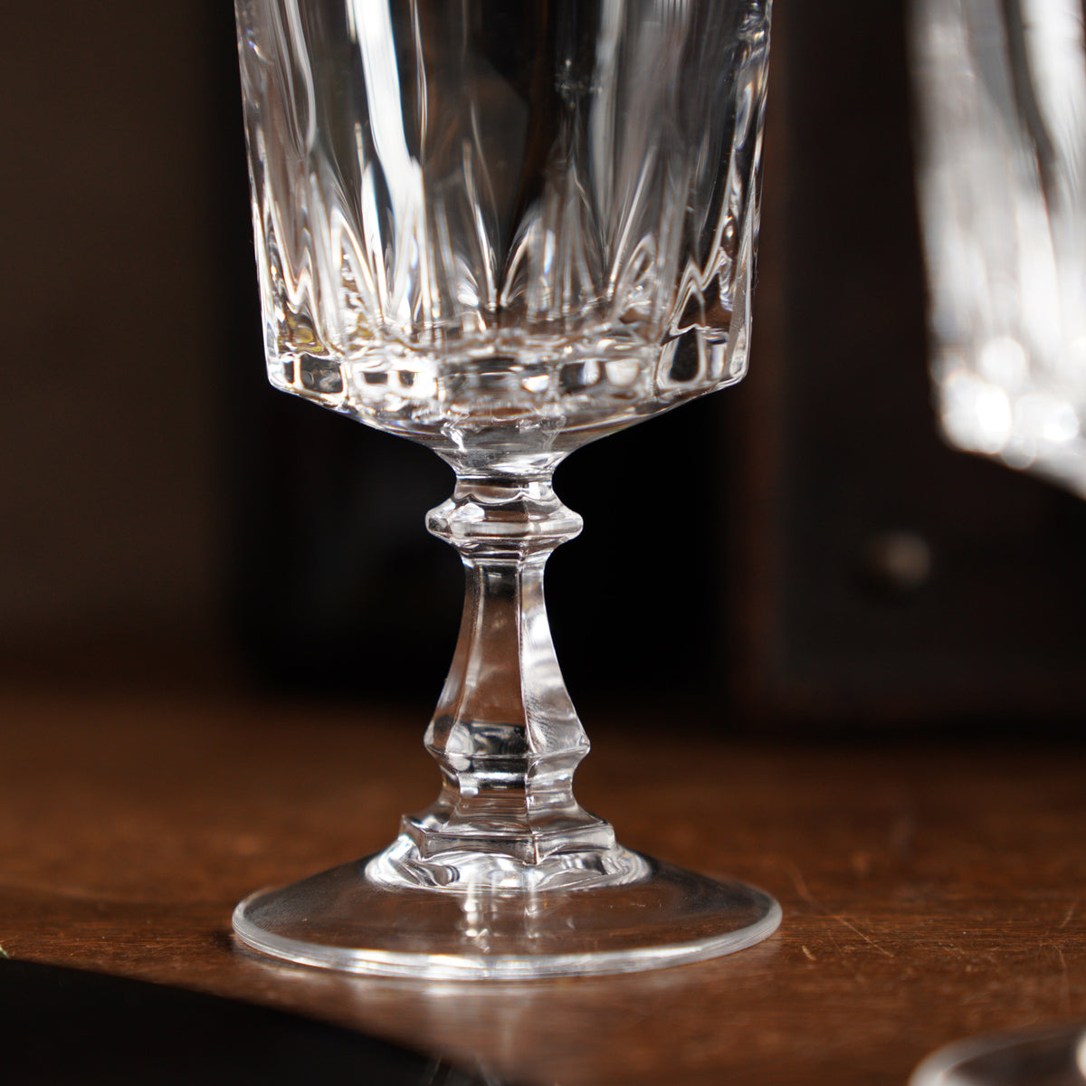 法國Cristal d'Arques "Louvre"系列水晶雪莉酒杯