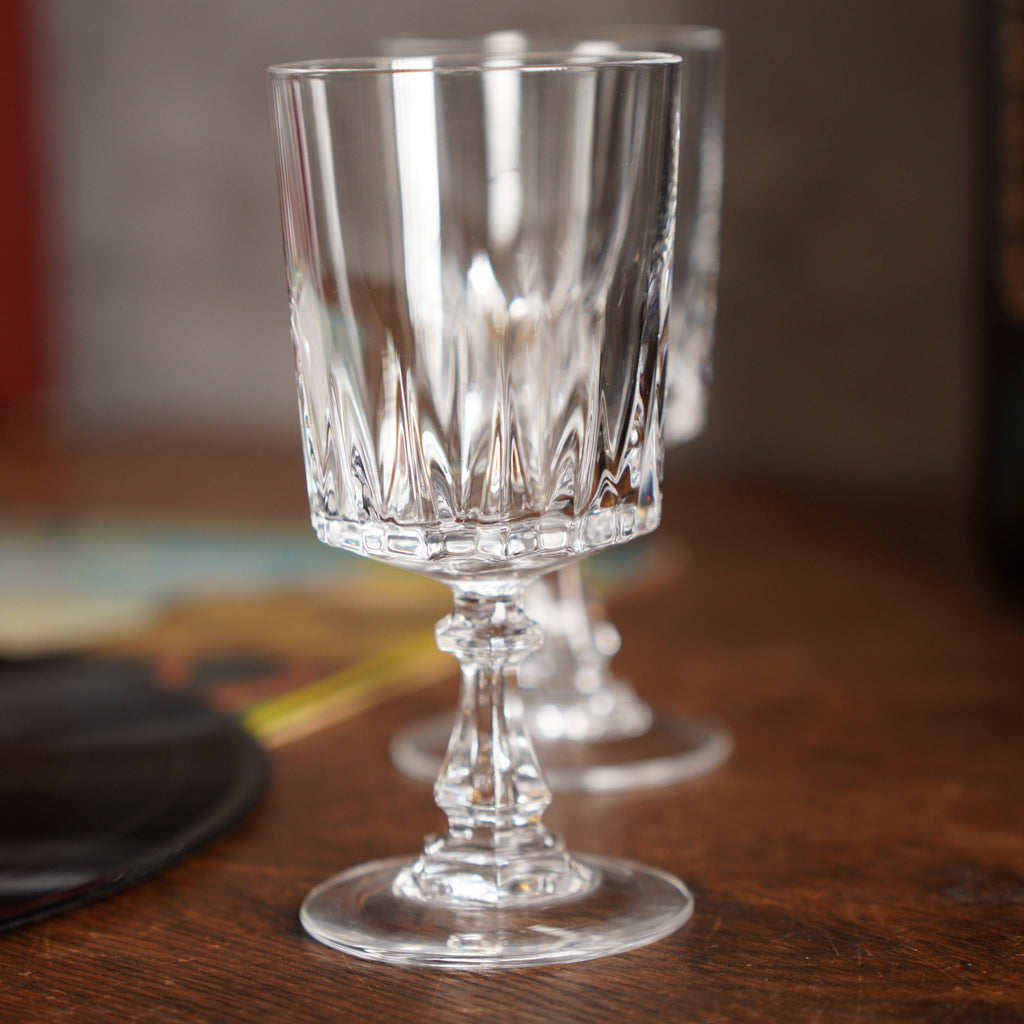 法國Cristal d'Arques "Louvre"系列水晶雪莉酒杯