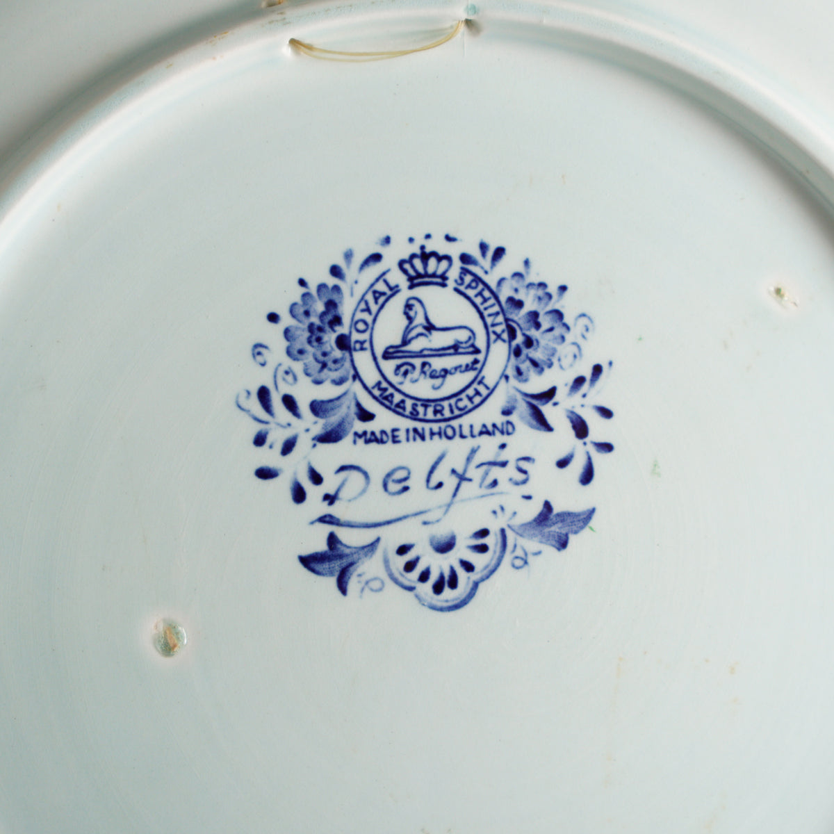 1960's荷蘭Royal Sphinx湖畔風景大型掛盤