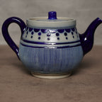 比利時Gres De La Roche手工鹽釉雙人茶具組