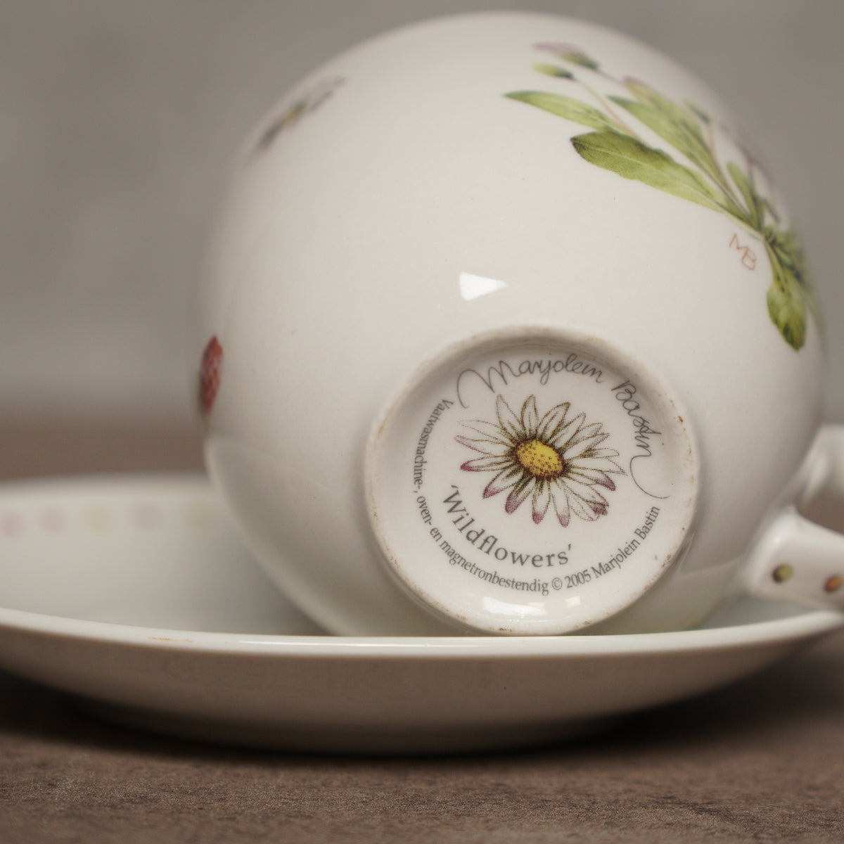 荷蘭Marjolein Bastin"野花"系列雙人午茶組/茶杯組