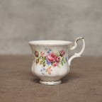 英國名瓷Royal Albert "Moss Rose"系列22k金骨瓷杯組