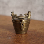 19世紀荷蘭古董巢式黃銅砝碼組