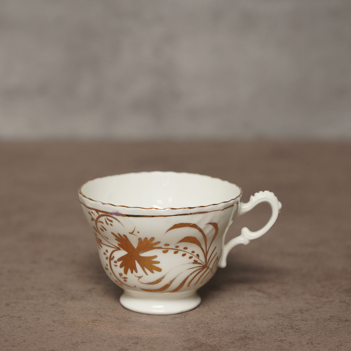 1938英國Radfords Crown China手繪蝴蝶結午茶三件套組