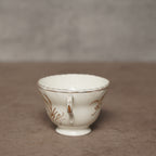 1938英國Radfords Crown China手繪蝴蝶結午茶三件套組