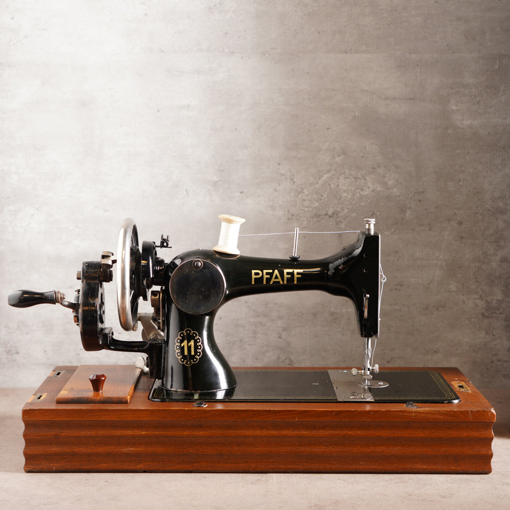 德國Pfaff "model 11"古董手搖縫紉機