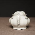 德國Mitterteich純白金紋古董糖罐奶壺組