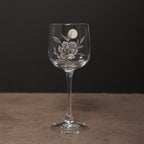 法國Cristal d'Arques"Briancon Decor Fleur"系列水晶杯