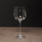 法國Cristal d'Arques"Briancon Decor Fleur"系列水晶杯