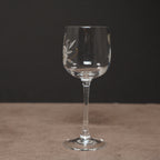 法國Cristal d'Arques"Briancon Decor Fleur"系列水晶杯