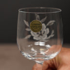 法國Cristal d'Arques"Briancon Decor Fleur"系列水晶杯