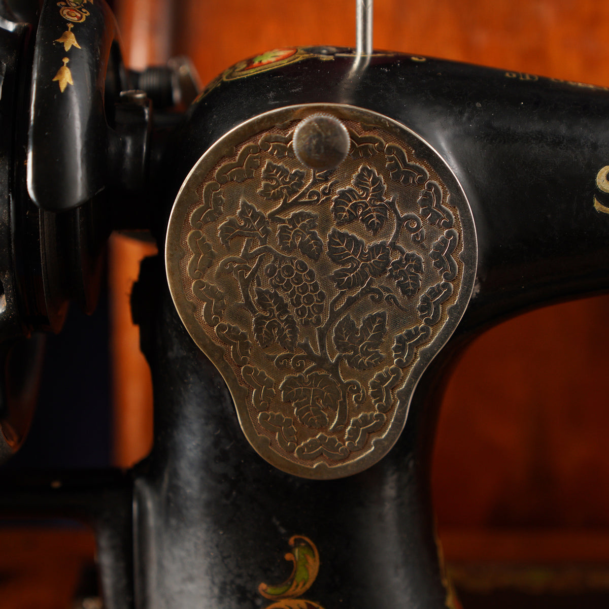 1920年Singer 128K手搖古董縫紉機