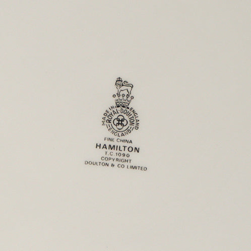 英國Royal Doulton漢彌頓系列上菜盤