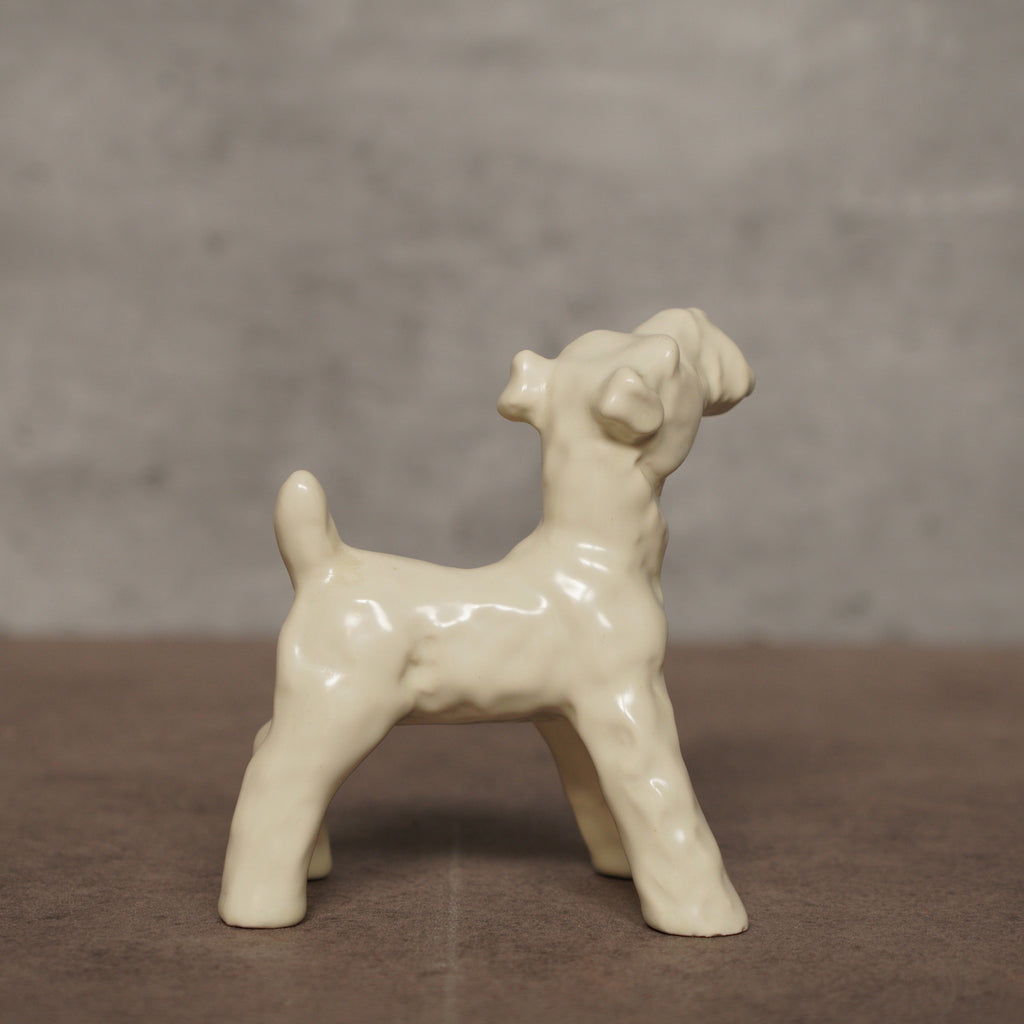 荷蘭"雪納瑞犬"鑄造陶瓷擺飾
