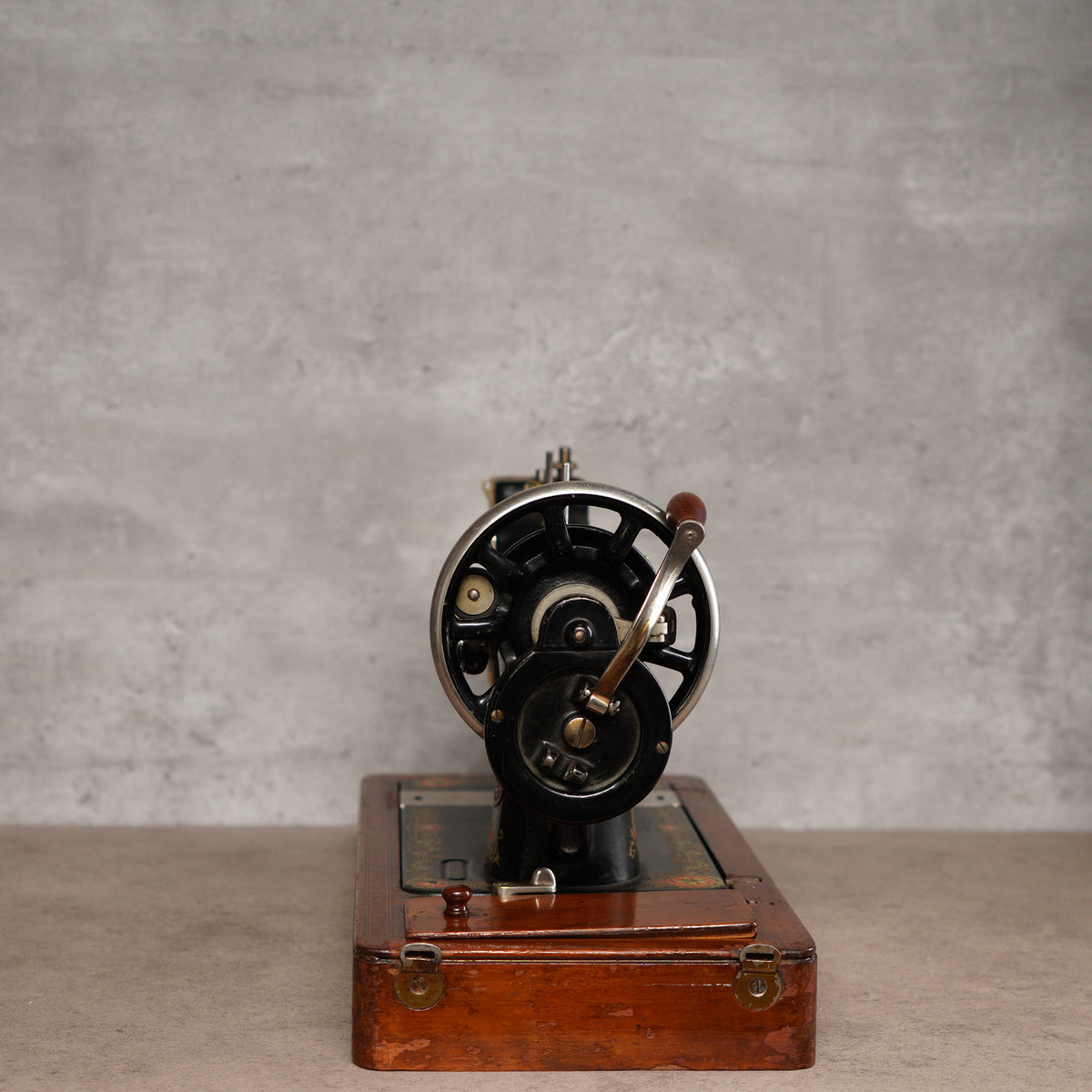 1920年Singer 128K手搖古董縫紉機