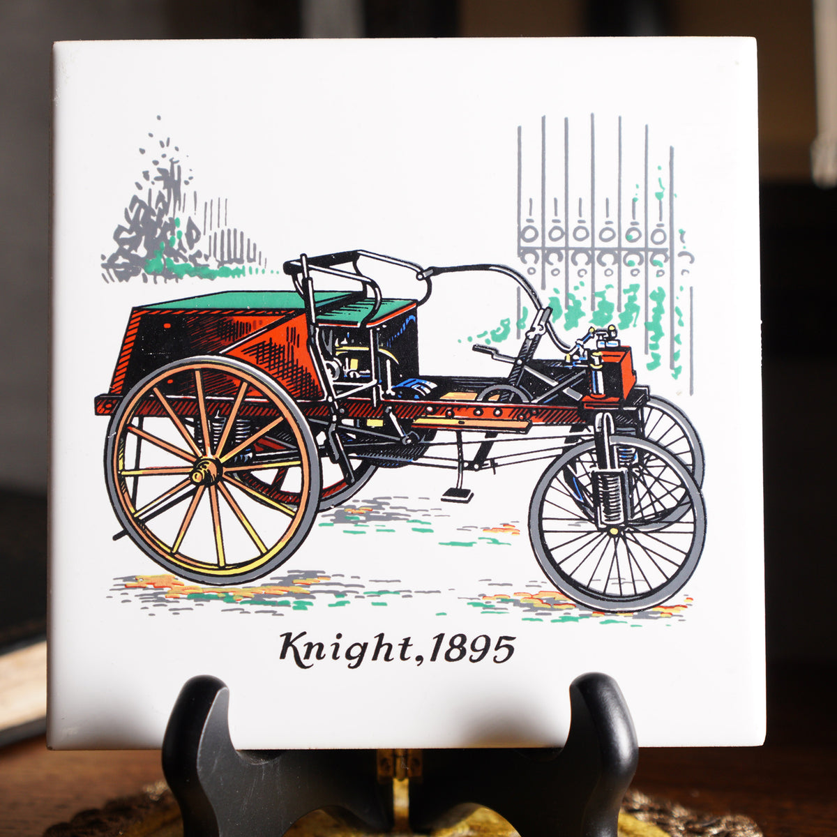 英國1895 Knight汽車瓷磚