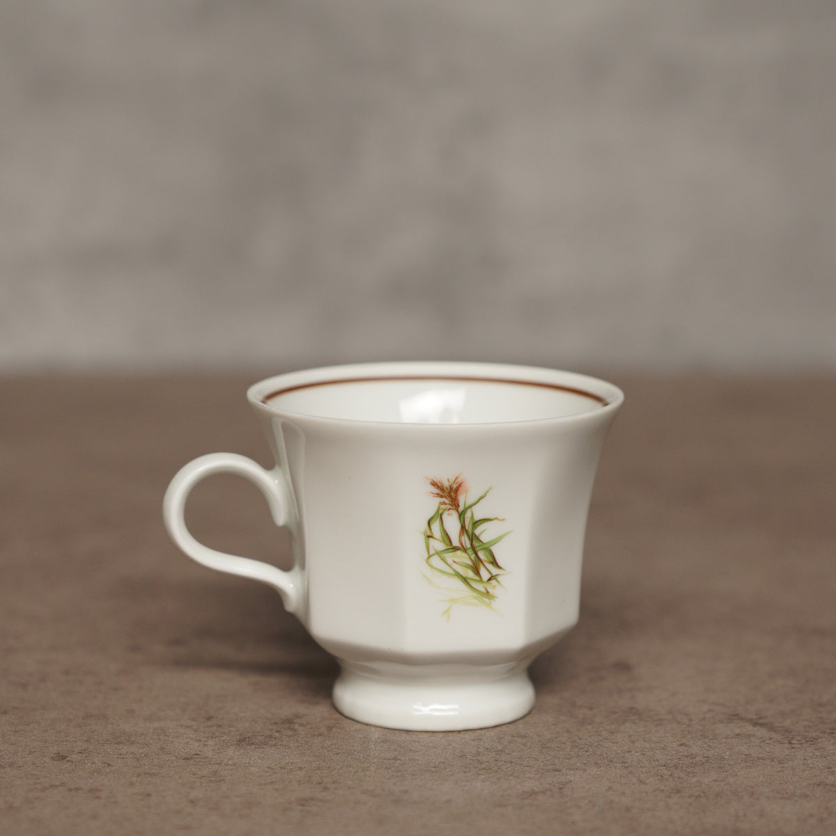 荷蘭風景系列"鷿鷉"多邊形茶杯/咖啡杯組
