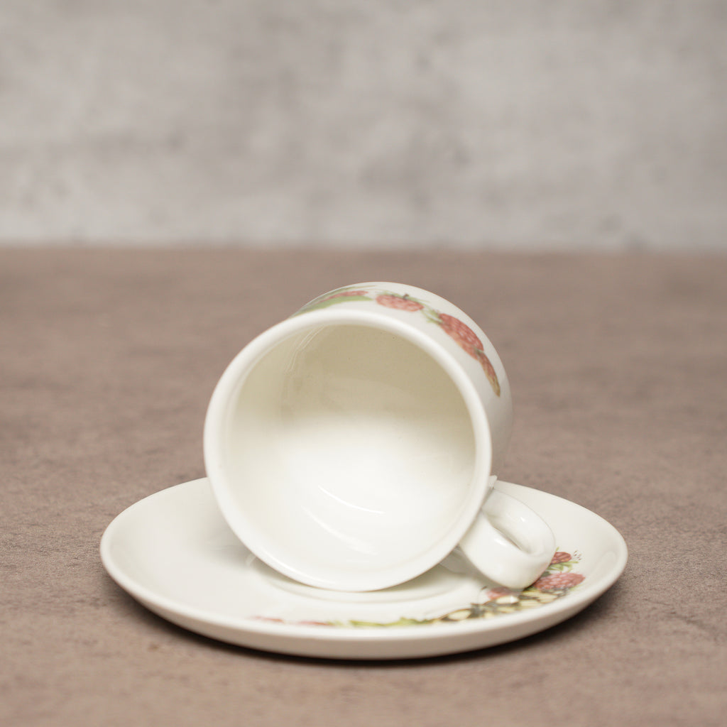英國J&G Meakin"加勒白眼蝶"咖啡杯組