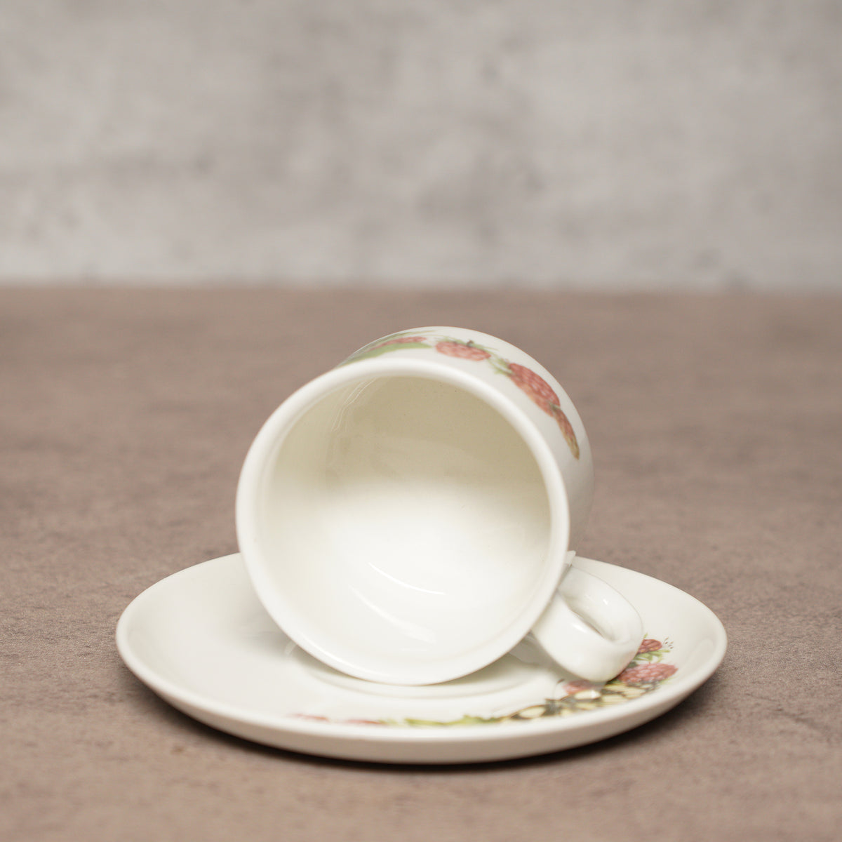 英國J&G Meakin"加勒白眼蝶"咖啡杯組