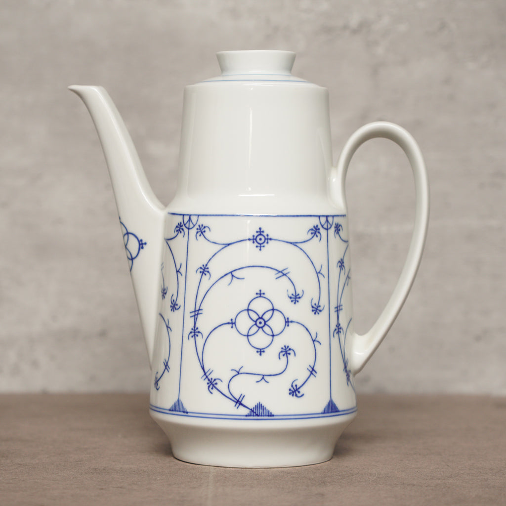 德國Winterling唐草紋Blau Saks咖啡壺/茶壺